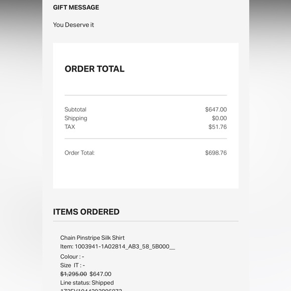 Brand New w/o tags Versace Chain link Silk shirt sz 58. - Picture 7 of 9